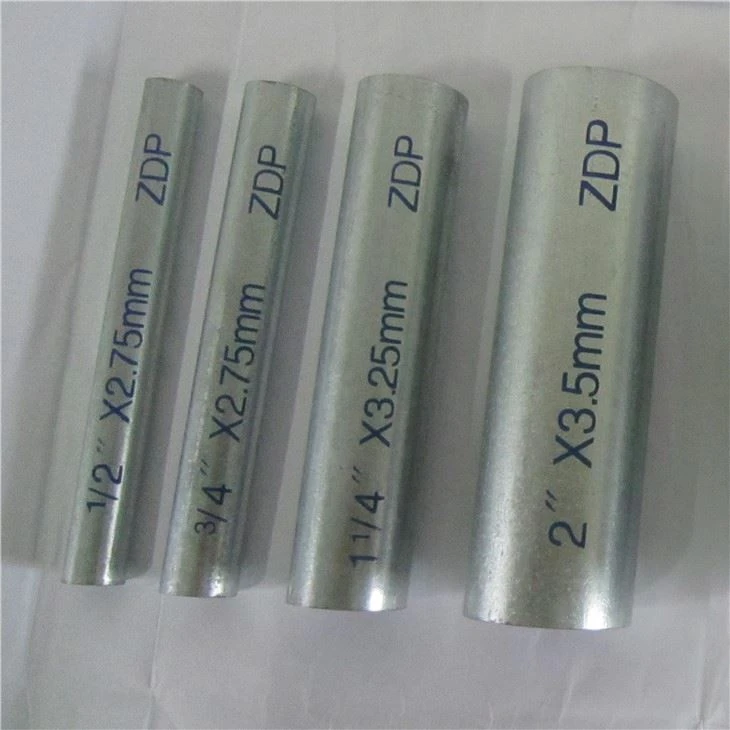 ASTM の熱いすくいの電流を通されたコーティングの円形の管は建築構造のための Gi の鉄の鋼管の価格を溶接しました