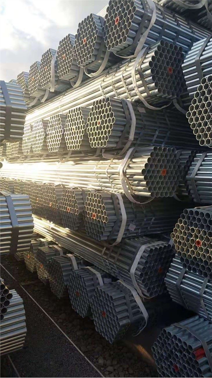 Hot Dip Galvanized Round Steel Pipe GI Pipe Pre Galvanized Steel Pipe
