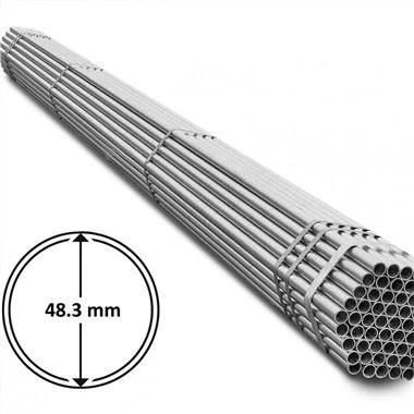 中国 EN39 標準足場チューブ OD 48.3 mm プロデューサーを購入します。