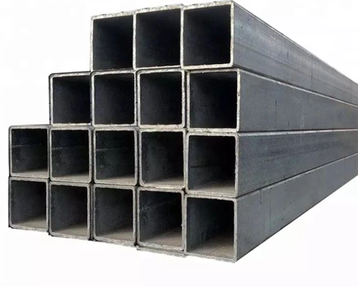 角管炭素鋼管 黒中空部